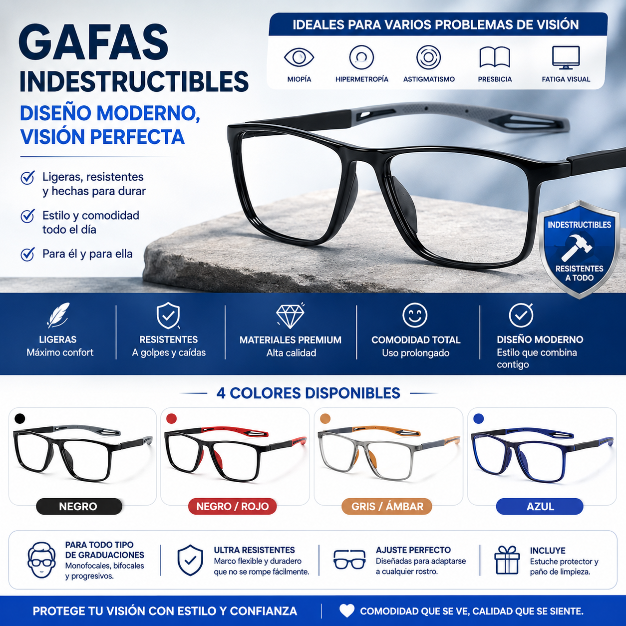 Lentes Enfokar Inteligentes HD